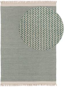 Tapis de laine Kim Menthe - 80 x 120 cm