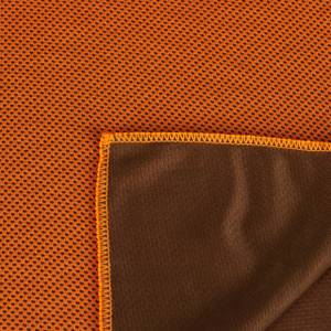 4x Kühlendes Handtuch in Orange Grau - Orange - Kunststoff - Textil - 90 x 1 x 30 cm