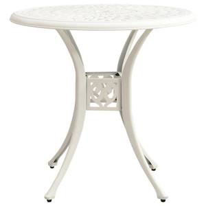 Bistro-Set-k124 ( 3-tlg ) Weiß - Massivholz