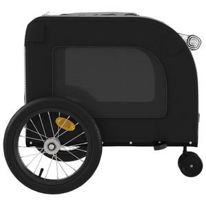 Remorque vélo pour chien 3028770-2 Noir - Gris - 121 x 65 x 63 cm