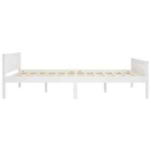 Cadre de lit 3009062-1 Blanc - Largeur : 166 cm