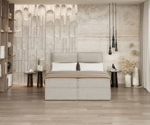 Boxspringbett Bergen Beige - Breite: 180 cm