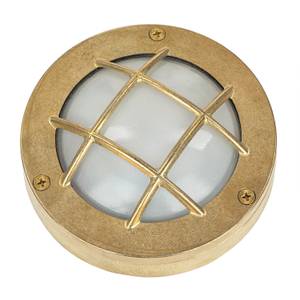 Wandlampe AGIA Glas - Metall - 14 x 14 x 5 cm