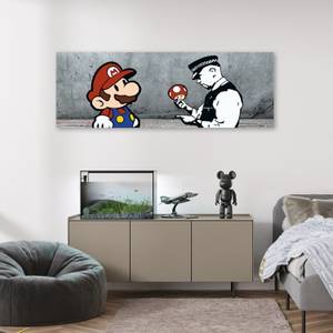 KUNSTDRUCK Mario Policeman 90 x 30 cm