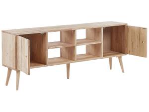 Meuble TV CHANDLER Marron - Bois massif - 145 x 59 x 30 cm