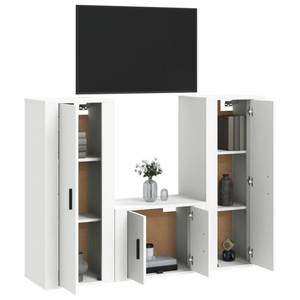 TV-Schrank 3er Set D298 Weiß