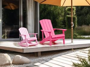 Chaise de jardin ADIRONDACK Rose foncé