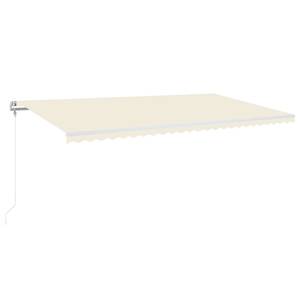 Auvent rétractable 3006542-1 Crème - 600 x 350 x 1 cm