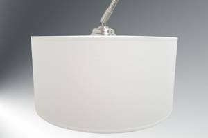 Bogenleuchte Elegant Arc Weiß - Metall - 41 x 220 x 220 cm