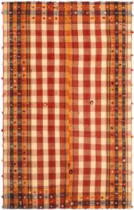 Teppich Jajim CCXI Rot - Textil - 141 x 1 x 225 cm