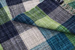 Moderner Sacramento-Teppich Grün - Textil - 200 x 1 x 140 cm