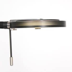 Lampe de table Turound Noir - Métal - 18 x 45 x 27 cm