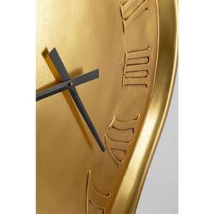 Horloge murale Big Drop Doré - Matière plastique - 92 x 127 x 11 cm