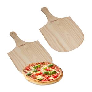 Lot de 2 pelles à pizza en bois Lot de 2