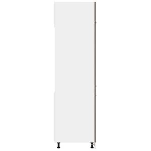 Armoire de réfrigérateur 3016496-14 Marron - Chêne foncé