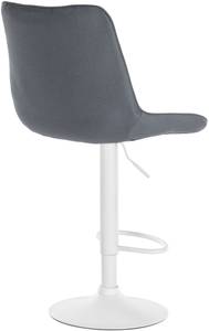 Tabouret de bar Toni Lot de 2 Gris