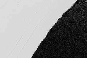 Bild handgemalt Black and white Passage Schwarz - Weiß - Massivholz - Textil - 60 x 90 x 4 cm