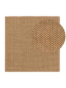 Tapis sisal Greta Blanc crème - 150 x 150 cm