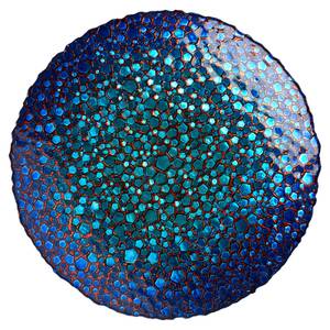 Mosaik Schüssel Blau - Glas - 33 x 6 x 33 cm