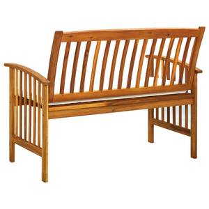 Banc de jardin Blanc crème - 119 x 119 cm