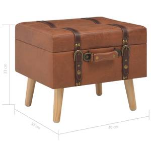 Hocker 296798 Hellbraun