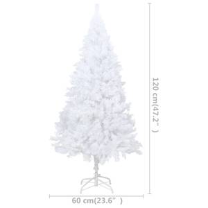 Sapin de noël artificiel Rosé - Blanc - 60 x 120 x 60 cm