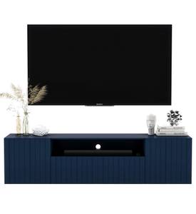 TV-Lowboard Elpis 2 Blau - Marineblau