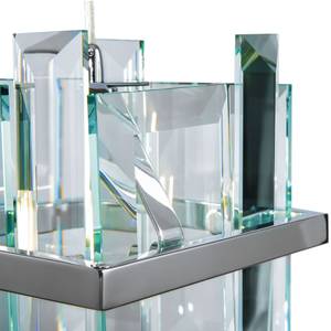 Pendelleuchte Cerezo Glas - Metall - 21 x 120 x 21 cm