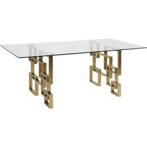 Table Boulevard Doré - Verre - 200 x 75 x 100 cm