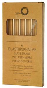 Glastrinkhalme Bar 7er Set Höhe: 23 cm