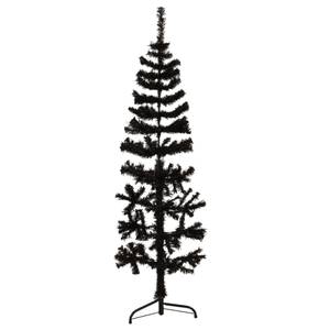 Demi-sapin de Noël artificiel 3013738 Noir - 40 x 120 x 40 cm