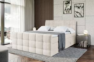 Boxspringbett APO-Z-KING Ecru - Breite: 120 cm