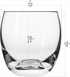 Krosno Elite Whiskygläser Glas - 9 x 10 x 9 cm