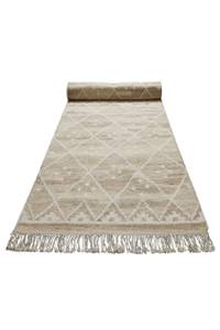 Kelim Teppich Vermont Beige - 200 x 290 cm