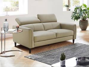 Sofa SALVI Beige - Echtleder - 107 x 77 x 177 cm