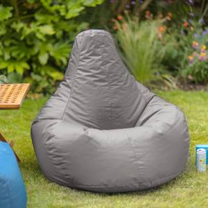 Indoor Outdoor Sitzsack-Liegestuhl Grau