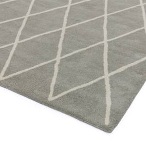 Tapis pure laine style berbère DIAMOND Argenté - 160 x 230 cm