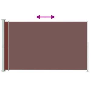 Auvent latéral 3005782 Marron - 300 x 200 cm