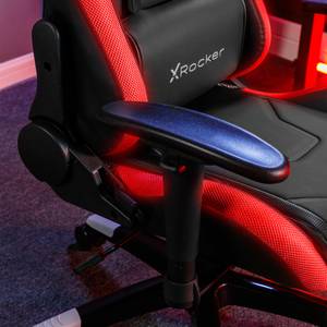 Agility Compact RGB Gaming Bürostuhl Schwarz - Multicolor - Höhe: 117 cm