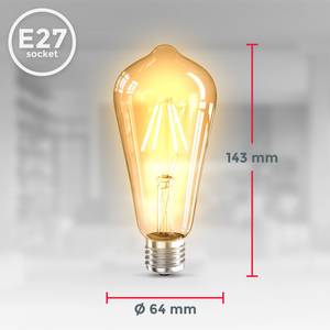 LED E27-Leuchtmittel 3er Set BKL1403 7 x 15 x 7 cm - Anzahl Teile im Set: 3