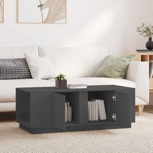 Couchtisch D748 Grau - Massivholz - 50 x 40 x 110 cm