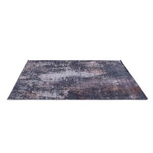 Tapis de salon design WARA Bleu