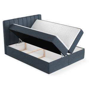 Boxspringbett Skyfall Blau - Breite: 160 cm