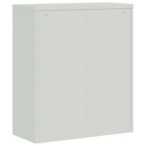 Aktenschrank 299865-1 Hellgrau - Höhe: 105 cm