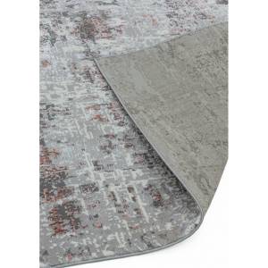 Tapis de salon moderne ORION ABSTRACT Rose foncé - 160 x 230 cm