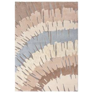 Tapis de salon design WOODY Marron - 120 x 170 cm