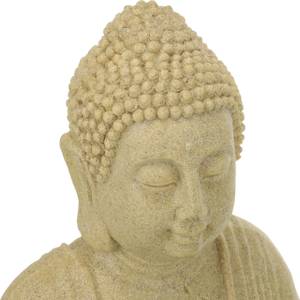 Buddha Figur 70 cm Beige