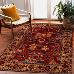 Tapis en Laine Superior Oman Oriental Rouge - Textile - 200 x 1 x 300 cm