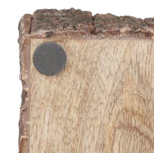 Mangoholz Tablett 3er Set Braun - Holzwerkstoff - 47 x 5 x 32 cm