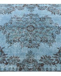 Tapis Ultra Vintage DCCCLXVI Bleu - Textile - 142 x 1 x 287 cm